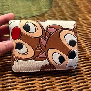 Kate Spade X Disney Chip & Dale Small Wallet NWOT